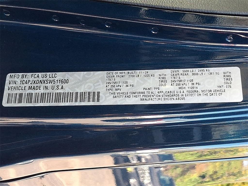 new 2025 Jeep Wrangler car, priced at $50,765