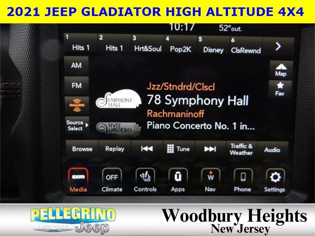 used 2021 Jeep Gladiator car, priced at $34,444