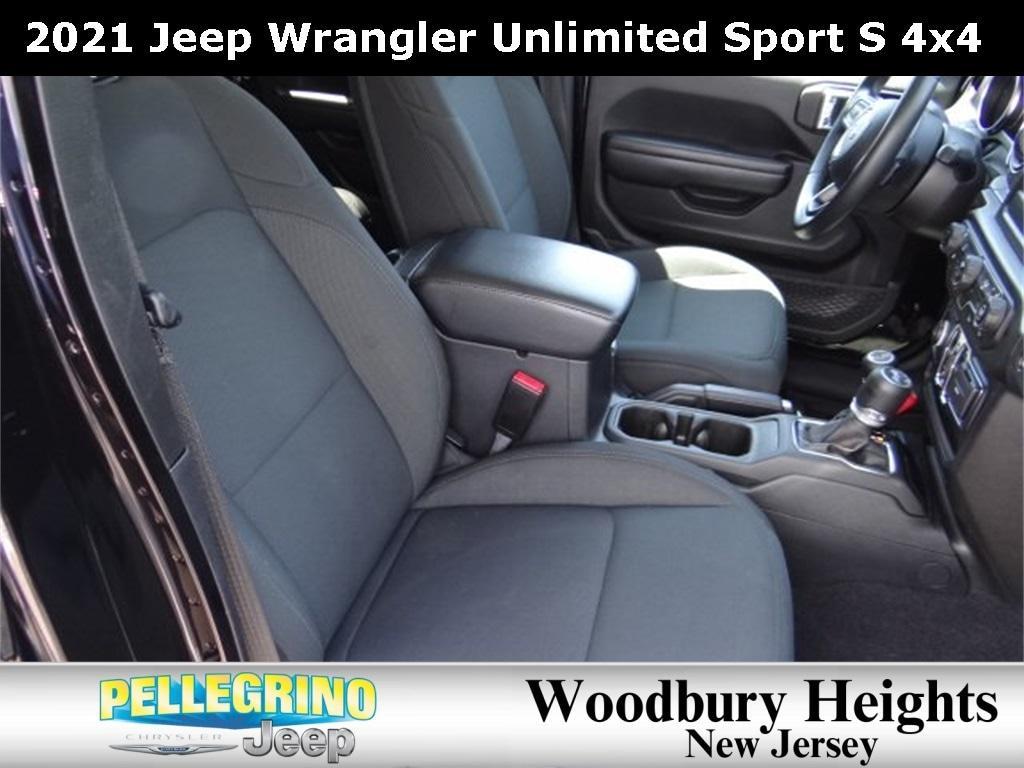 used 2021 Jeep Wrangler Unlimited car, priced at $30,847