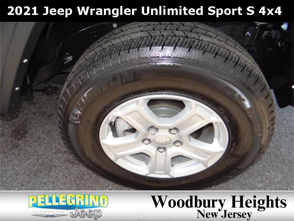 used 2021 Jeep Wrangler Unlimited car, priced at $31,490