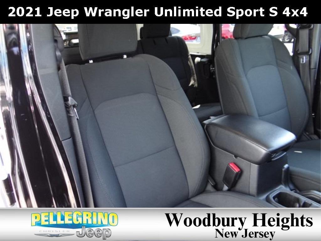 used 2021 Jeep Wrangler Unlimited car, priced at $31,490