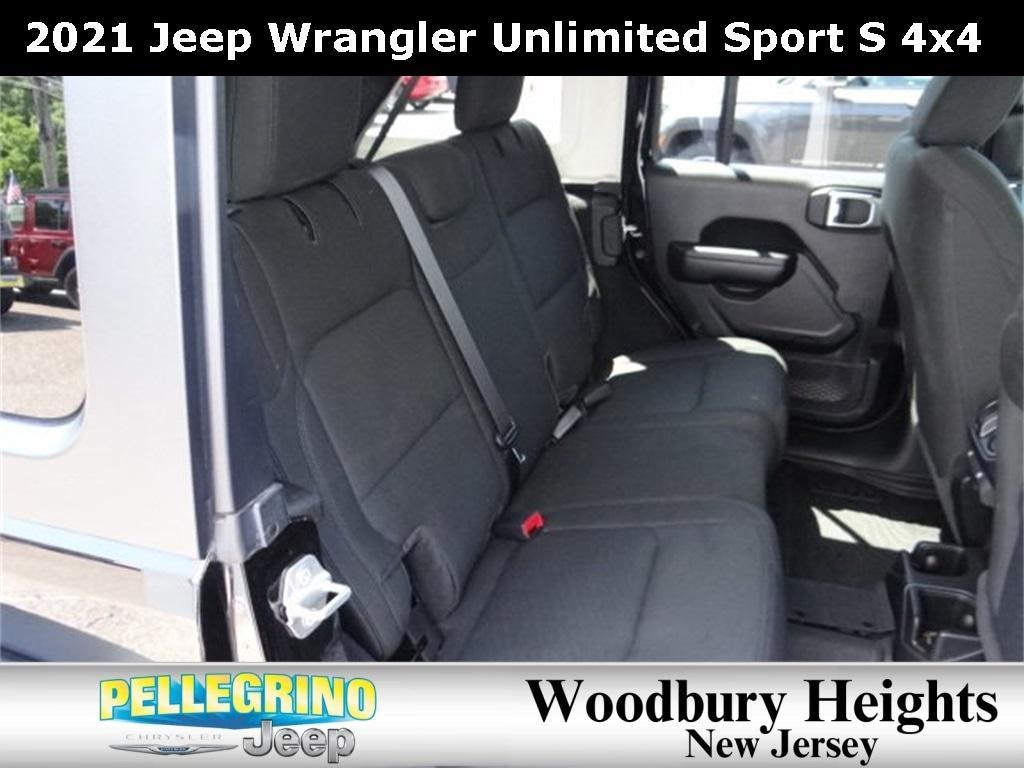 used 2021 Jeep Wrangler Unlimited car, priced at $31,490