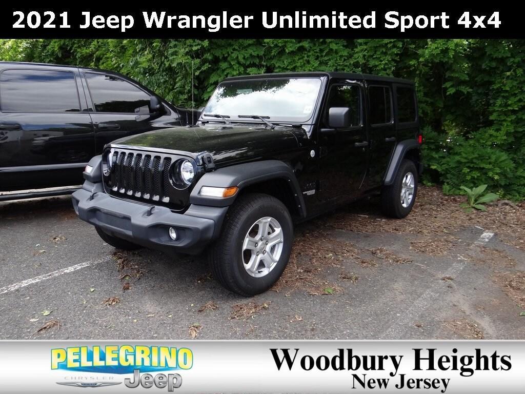 used 2021 Jeep Wrangler Unlimited car, priced at $31,881