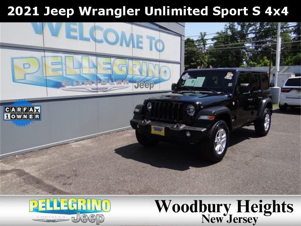 used 2021 Jeep Wrangler Unlimited car, priced at $29,887