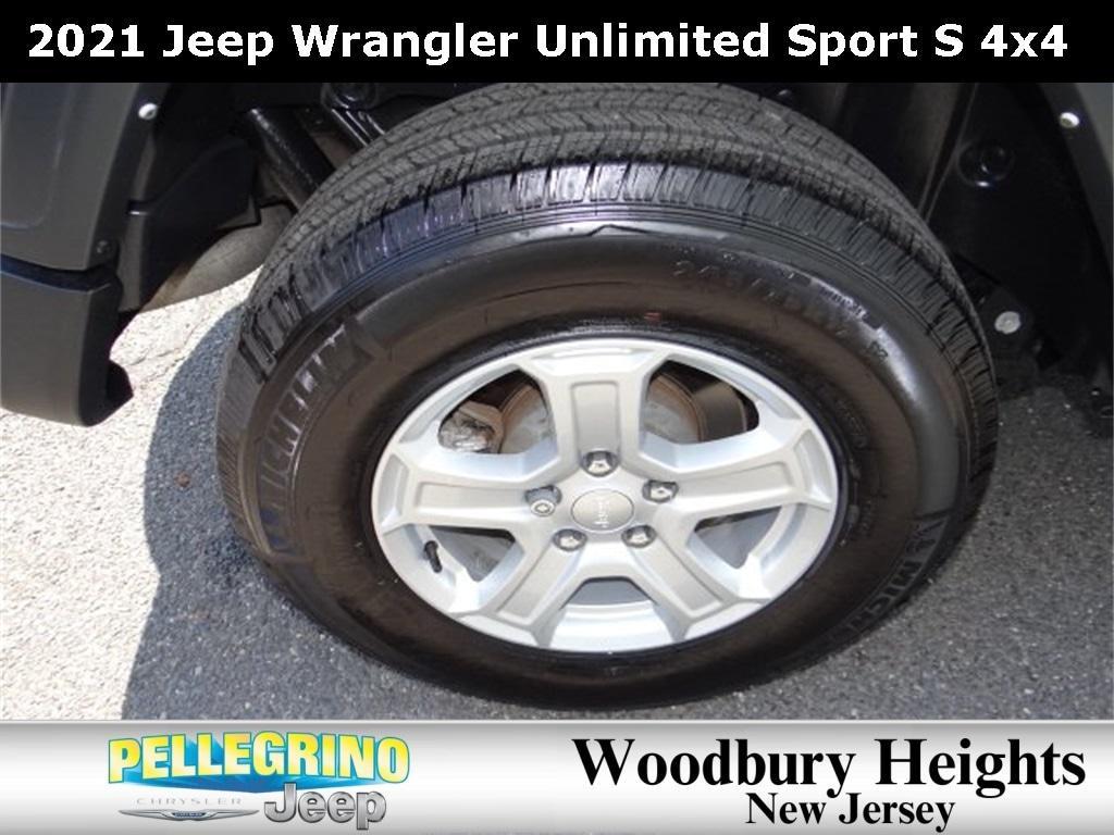 used 2021 Jeep Wrangler Unlimited car, priced at $31,490