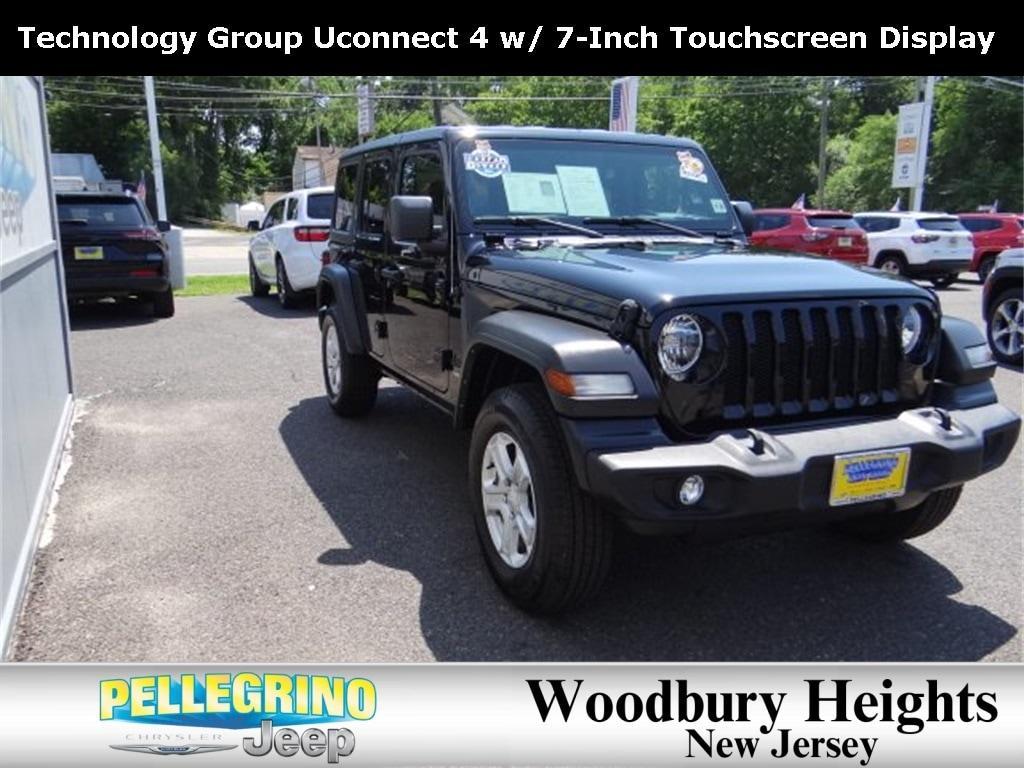 used 2021 Jeep Wrangler Unlimited car, priced at $31,490
