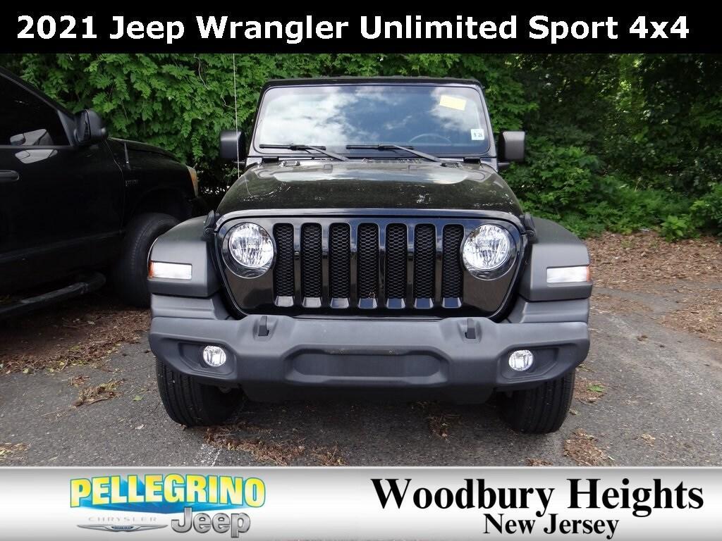 used 2021 Jeep Wrangler Unlimited car, priced at $31,881