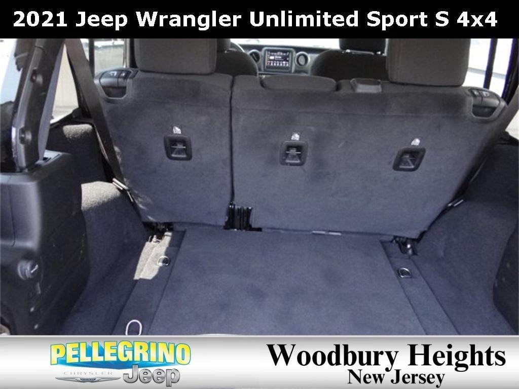 used 2021 Jeep Wrangler Unlimited car, priced at $30,847