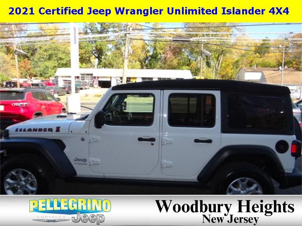 used 2021 Jeep Wrangler Unlimited car, priced at $26,988