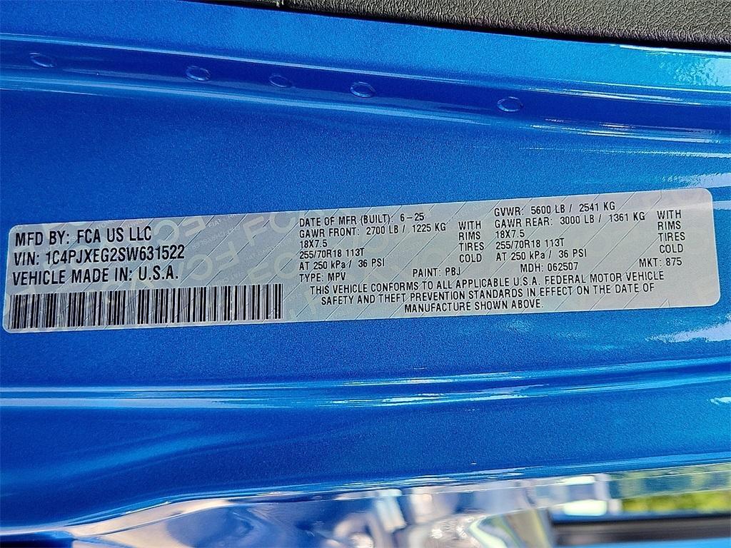 new 2025 Jeep Wrangler car, priced at $61,615
