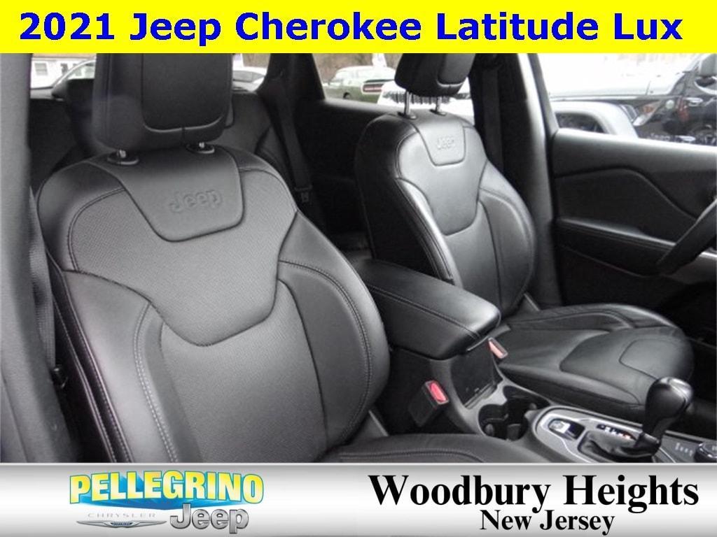 used 2021 Jeep Cherokee car, priced at $24,990