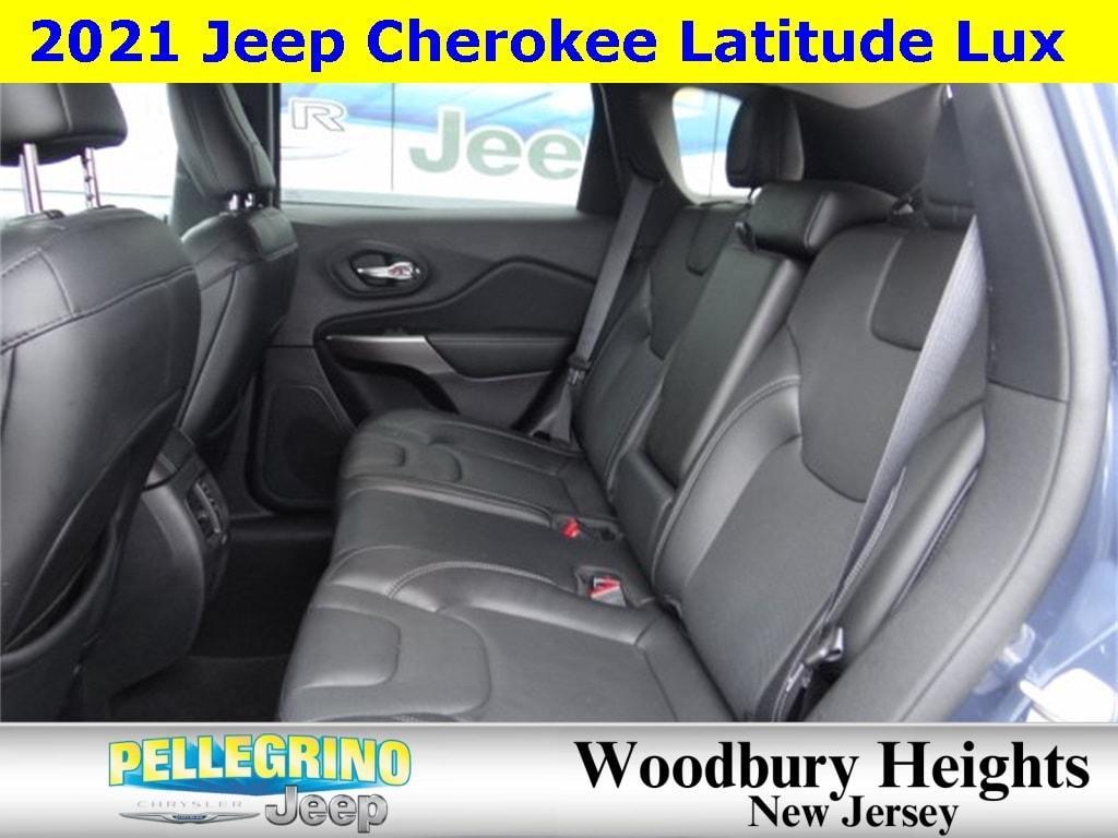 used 2021 Jeep Cherokee car, priced at $24,990