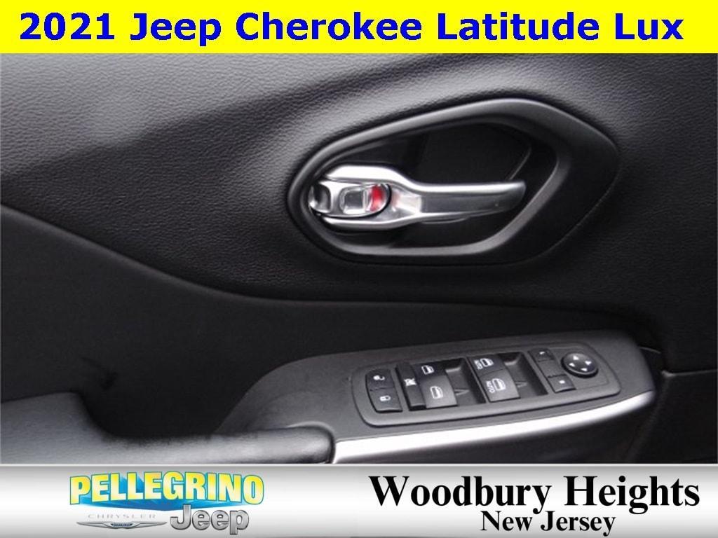 used 2021 Jeep Cherokee car, priced at $24,990