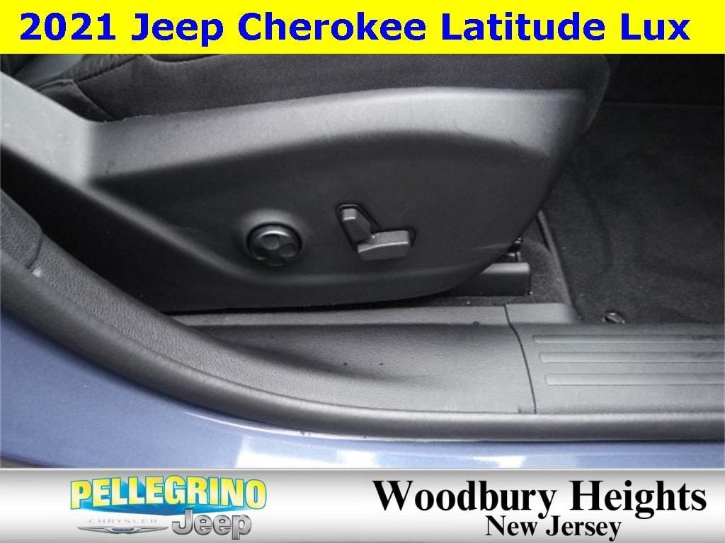 used 2021 Jeep Cherokee car, priced at $24,990