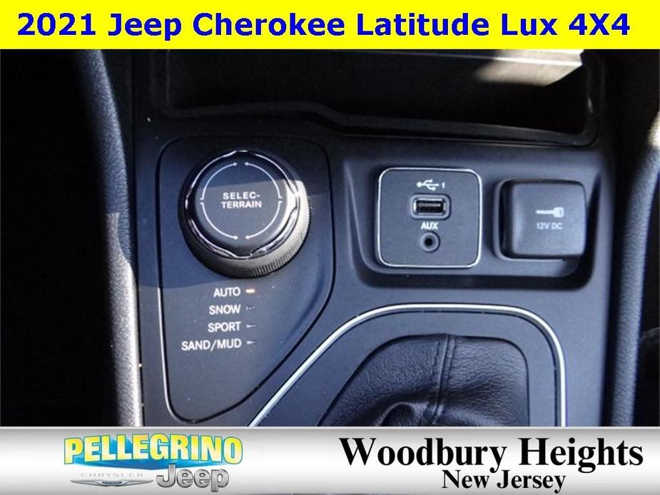 used 2021 Jeep Cherokee car, priced at $23,577