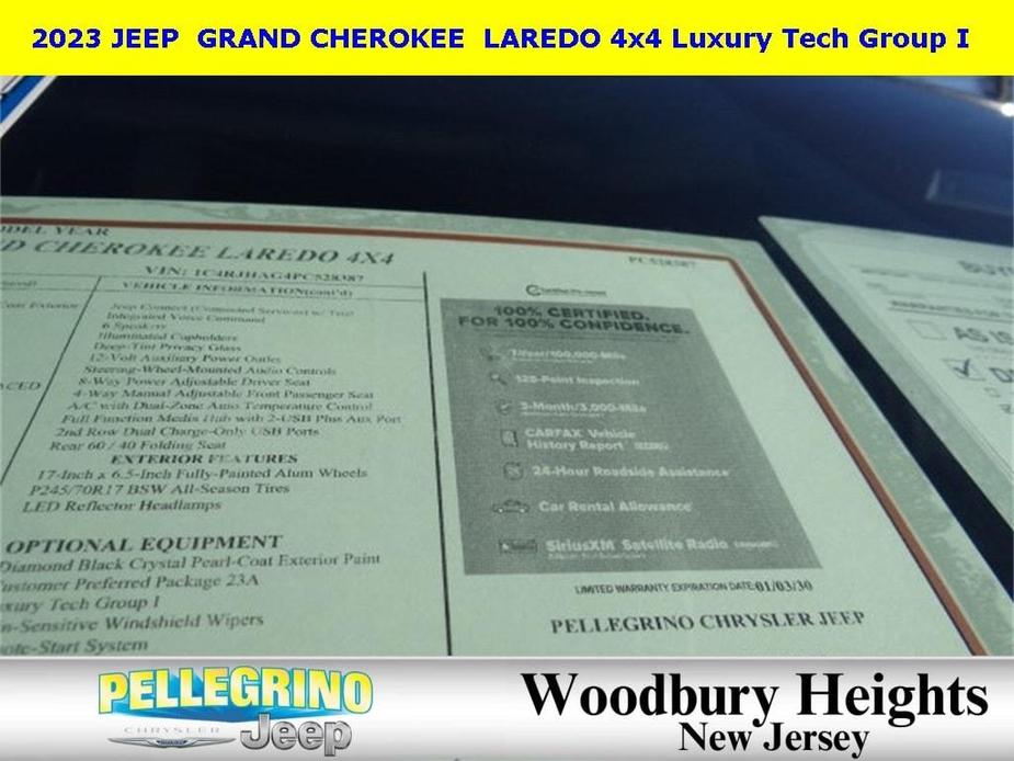 used 2023 Jeep Grand Cherokee car, priced at $30,877