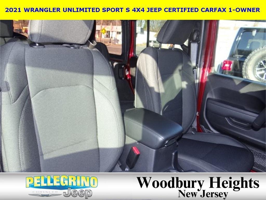 used 2021 Jeep Wrangler Unlimited car, priced at $29,788