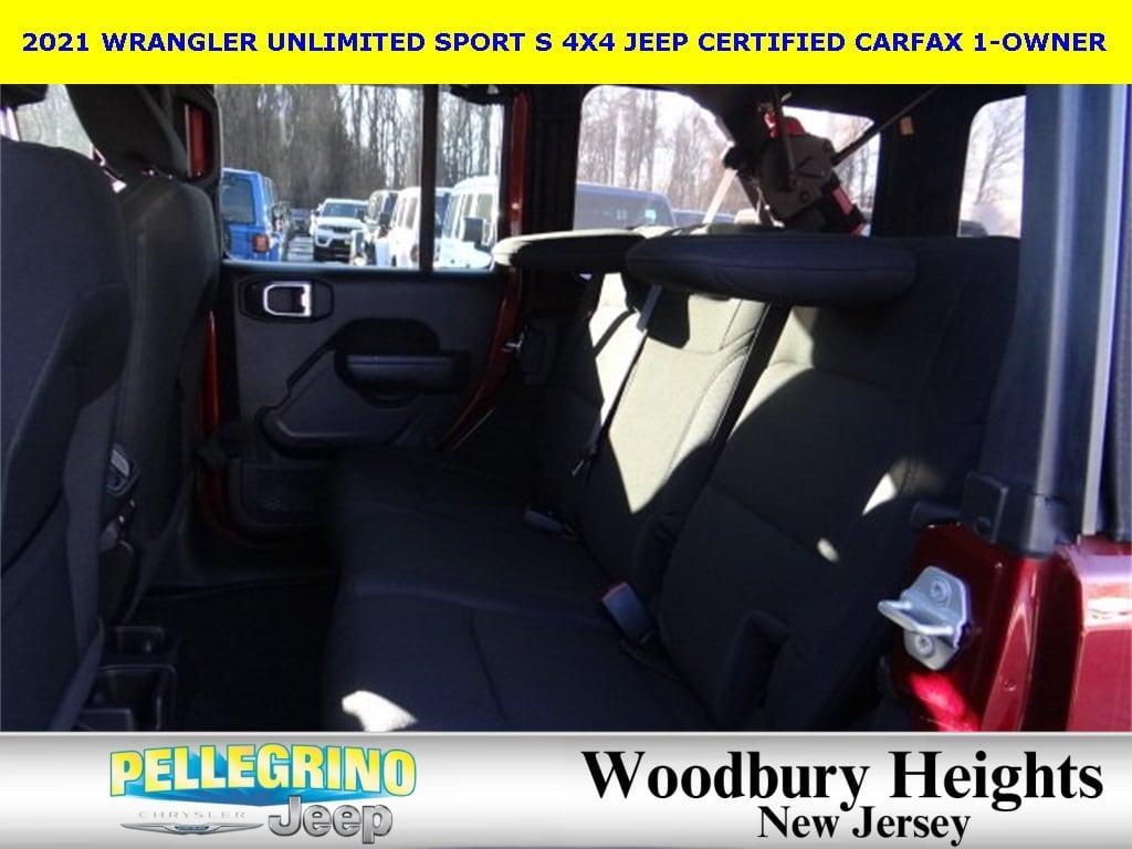 used 2021 Jeep Wrangler Unlimited car, priced at $29,788