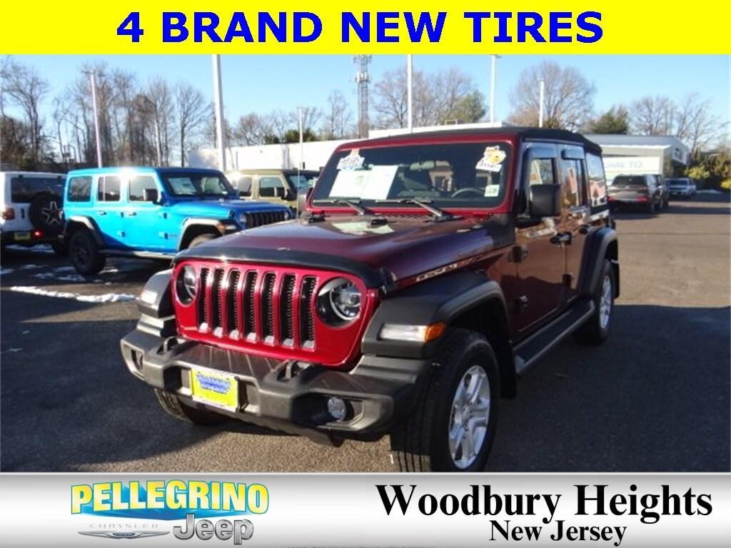 used 2021 Jeep Wrangler Unlimited car, priced at $29,788