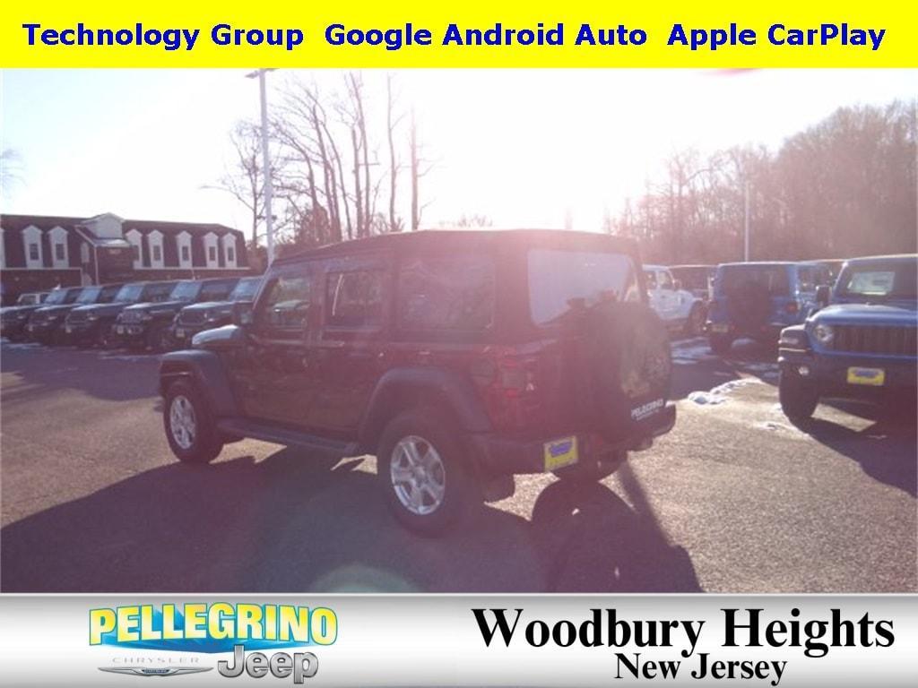 used 2021 Jeep Wrangler Unlimited car, priced at $29,788