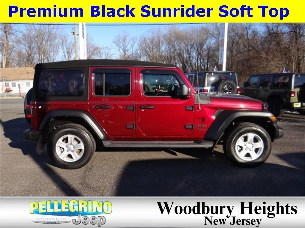 used 2021 Jeep Wrangler Unlimited car, priced at $29,788