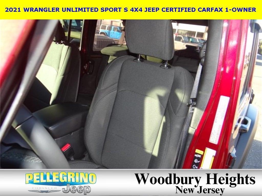 used 2021 Jeep Wrangler Unlimited car, priced at $29,788