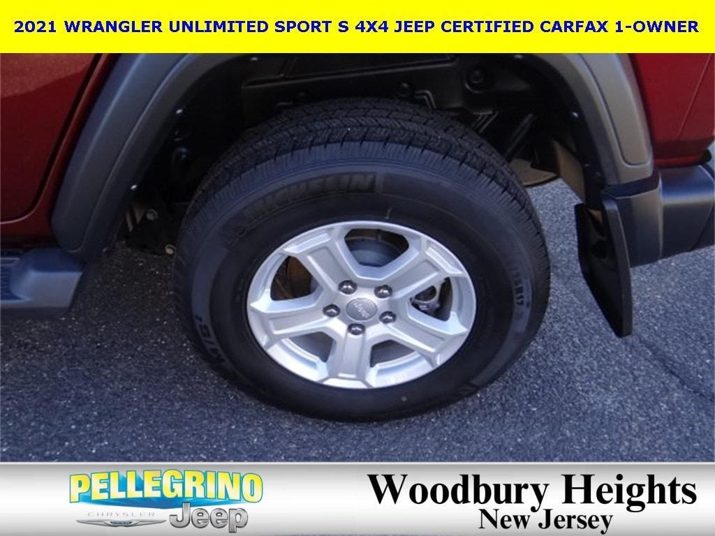 used 2021 Jeep Wrangler Unlimited car, priced at $29,788