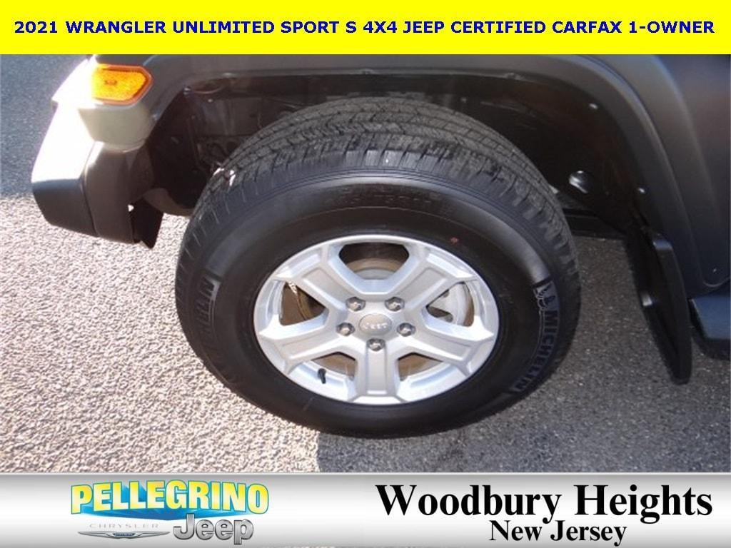 used 2021 Jeep Wrangler Unlimited car, priced at $29,788