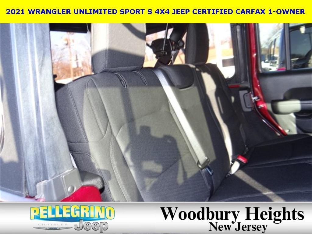 used 2021 Jeep Wrangler Unlimited car, priced at $29,788