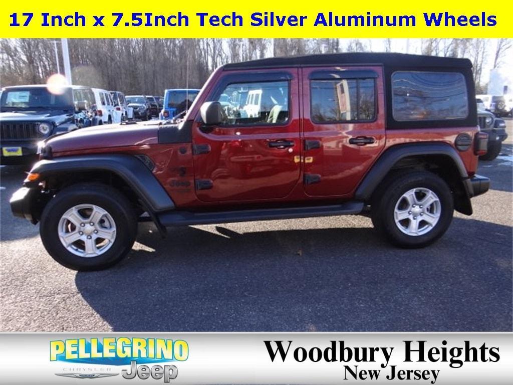 used 2021 Jeep Wrangler Unlimited car, priced at $29,788