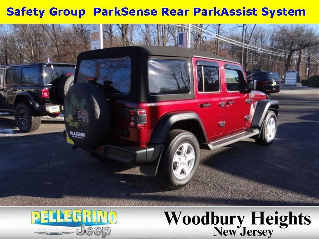 used 2021 Jeep Wrangler Unlimited car, priced at $29,788