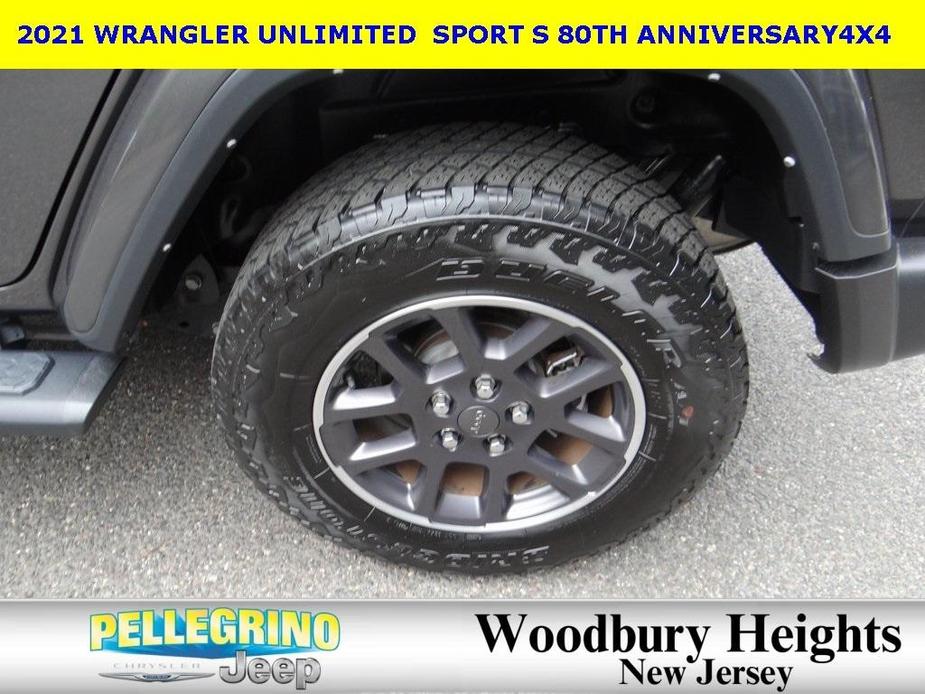 used 2021 Jeep Wrangler Unlimited car, priced at $35,677