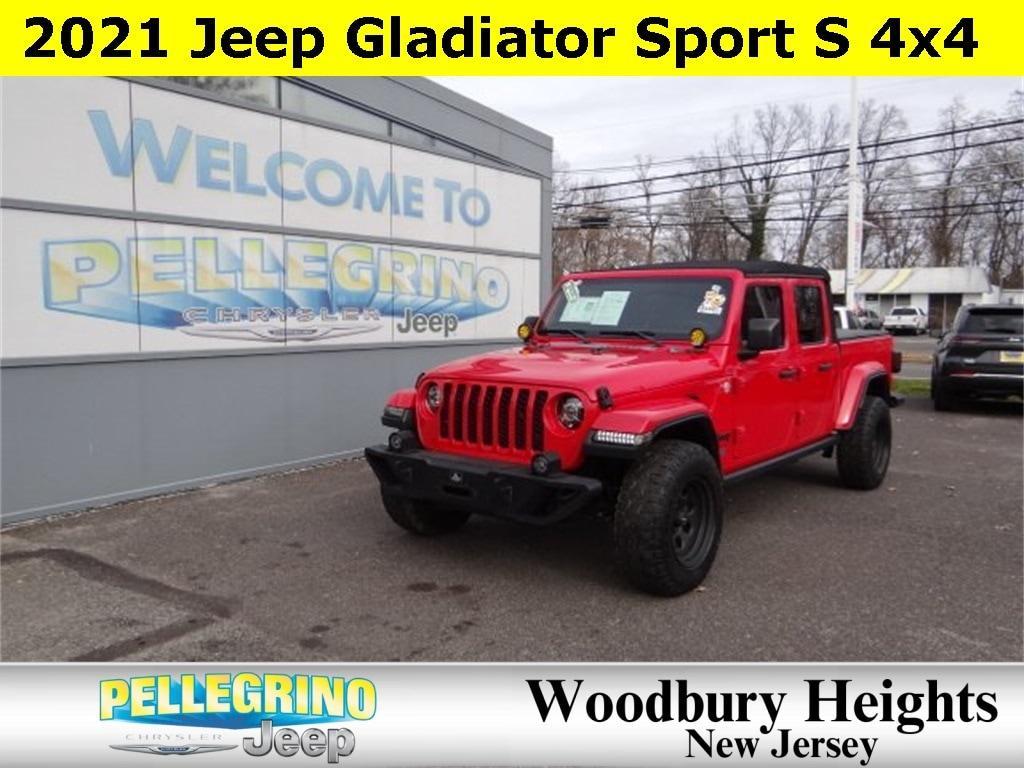 used 2021 Jeep Gladiator car, priced at $29,777