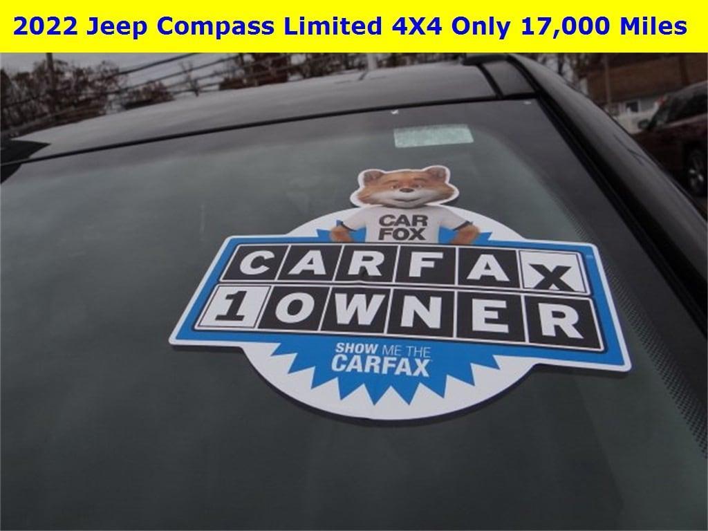 used 2022 Jeep Compass car, priced at $24,233