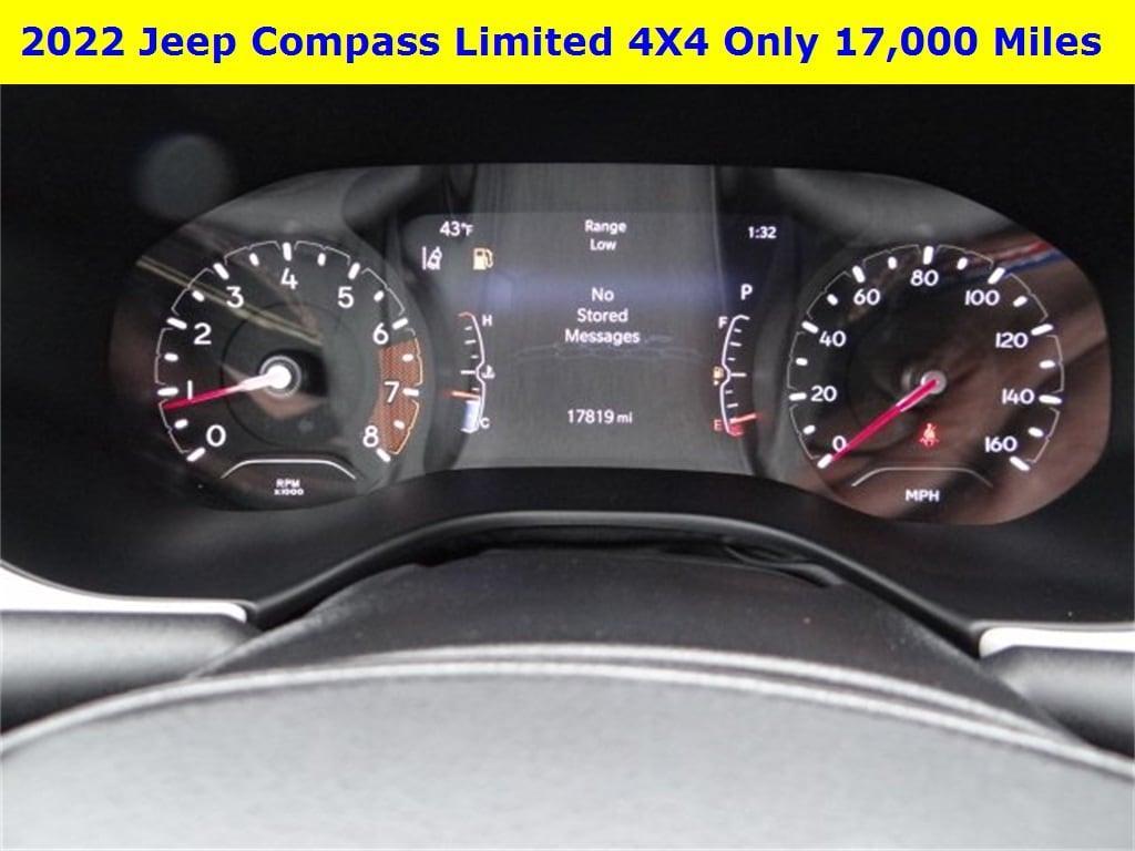 used 2022 Jeep Compass car, priced at $24,233