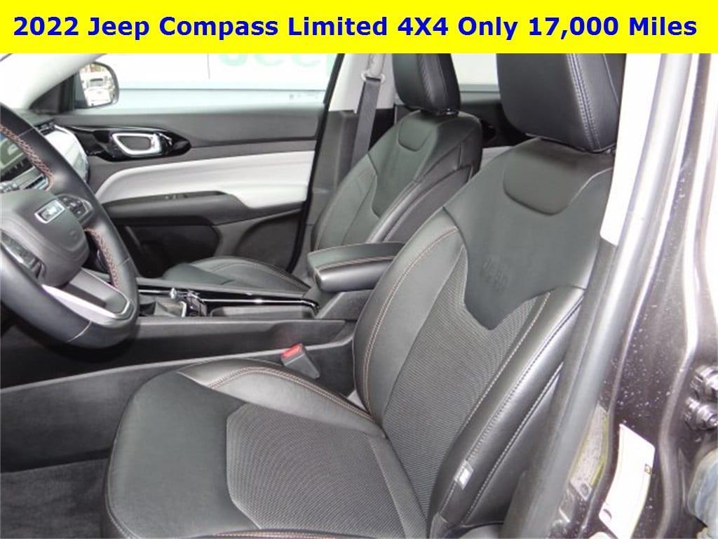 used 2022 Jeep Compass car, priced at $24,233