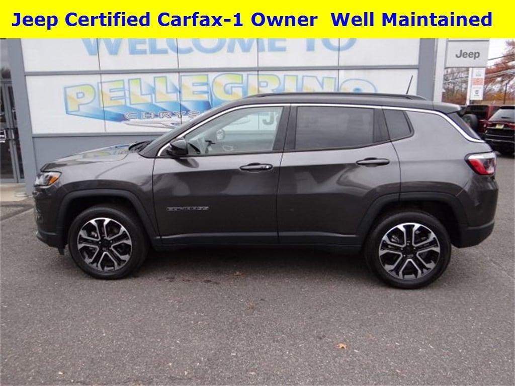 used 2022 Jeep Compass car, priced at $24,233
