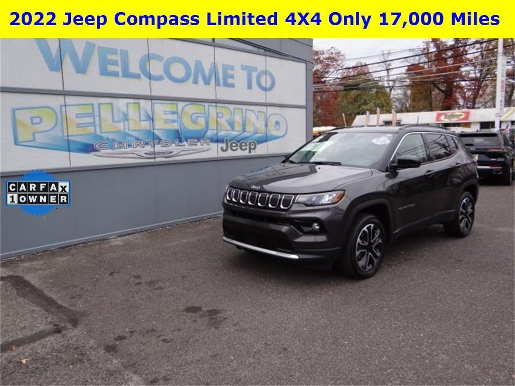 used 2022 Jeep Compass car, priced at $24,233