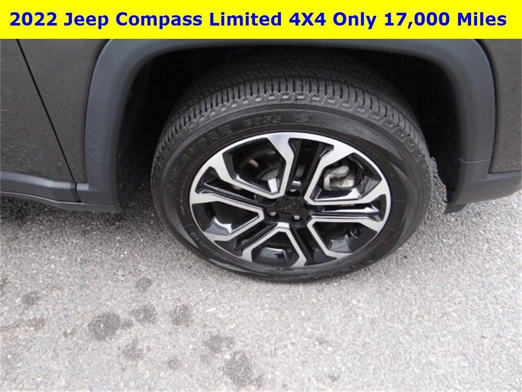 used 2022 Jeep Compass car, priced at $24,233
