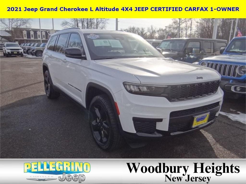 used 2021 Jeep Grand Cherokee L car, priced at $33,100