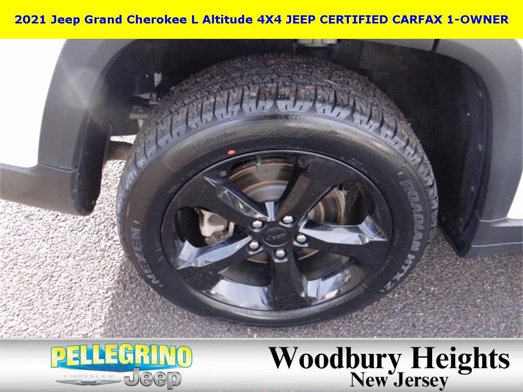 used 2021 Jeep Grand Cherokee L car, priced at $34,973