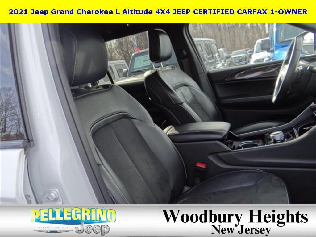 used 2021 Jeep Grand Cherokee L car, priced at $34,973