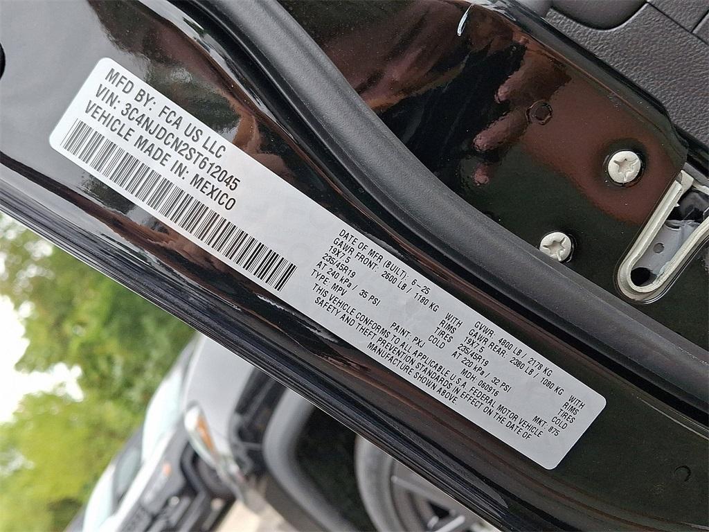 new 2025 Jeep Compass car, priced at $40,105