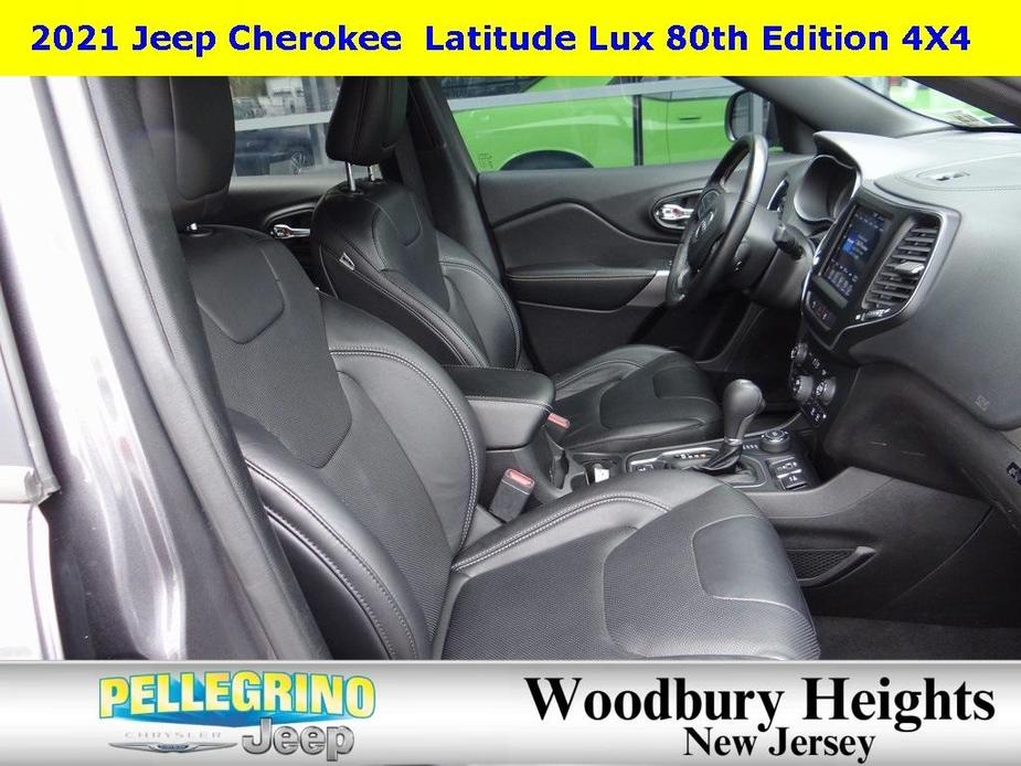 used 2021 Jeep Cherokee car, priced at $23,376