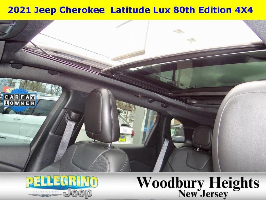 used 2021 Jeep Cherokee car, priced at $24,991