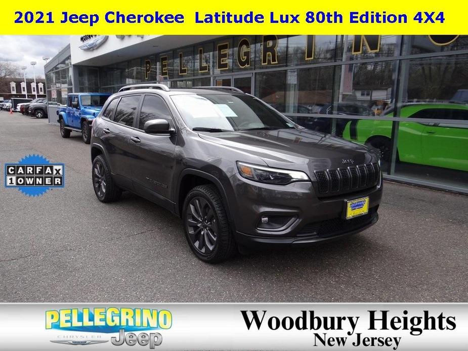 used 2021 Jeep Cherokee car, priced at $23,694