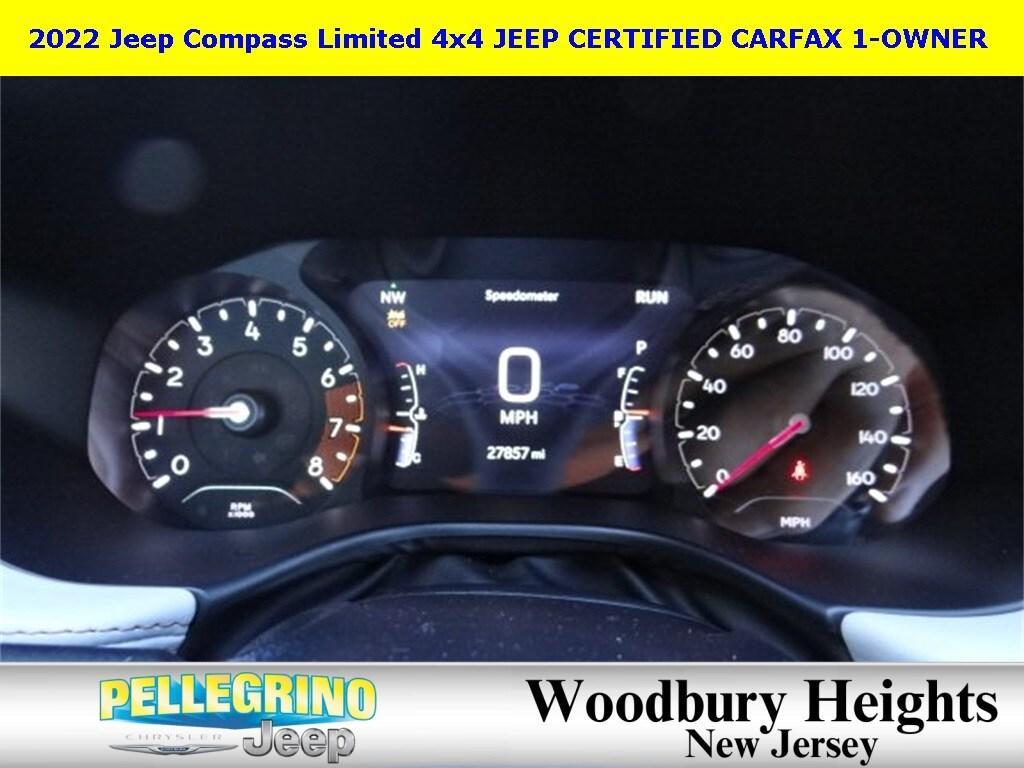 used 2022 Jeep Compass car, priced at $24,738