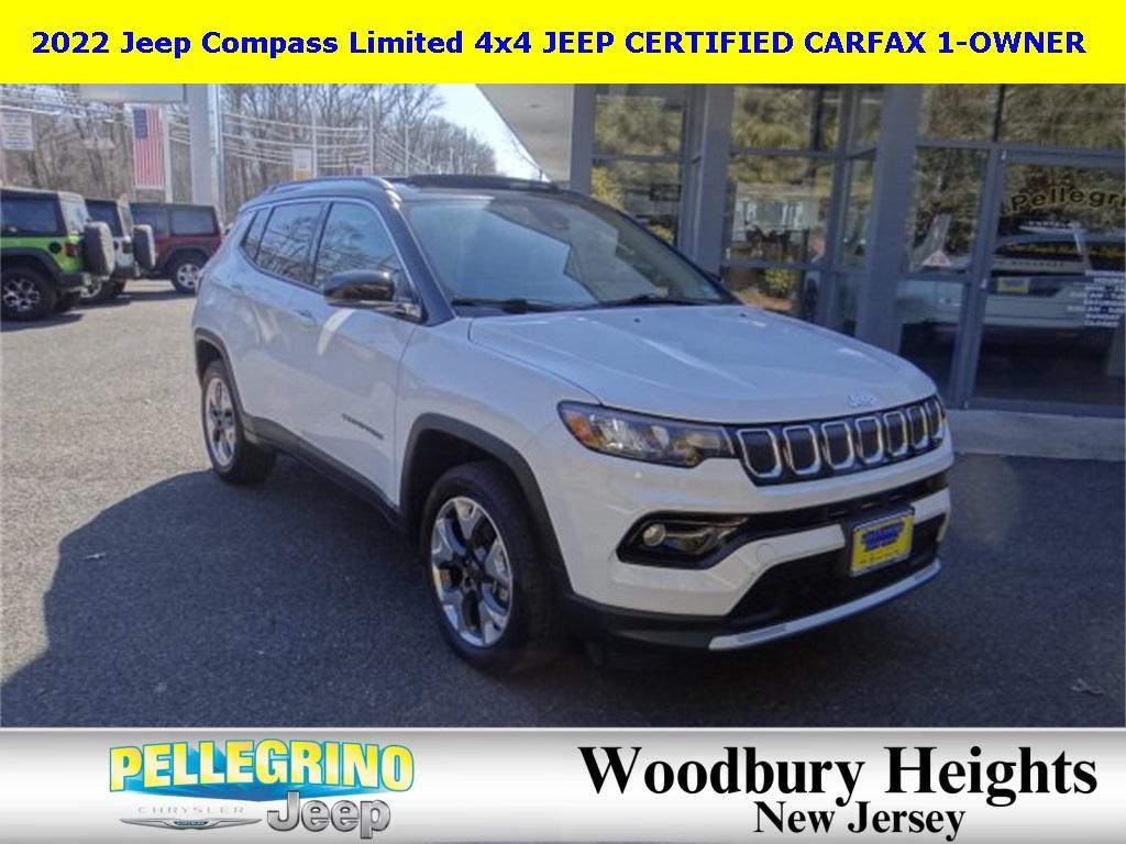 used 2022 Jeep Compass car, priced at $24,940