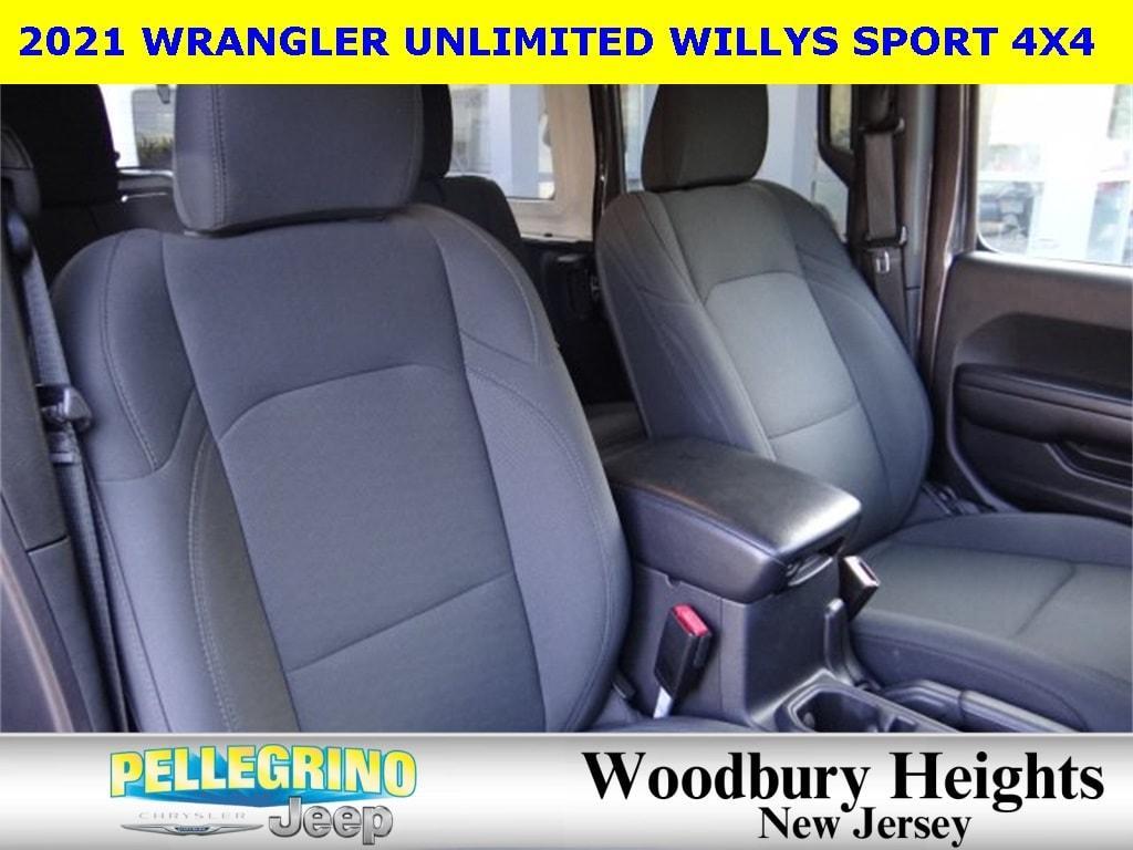 used 2021 Jeep Wrangler Unlimited car, priced at $28,888