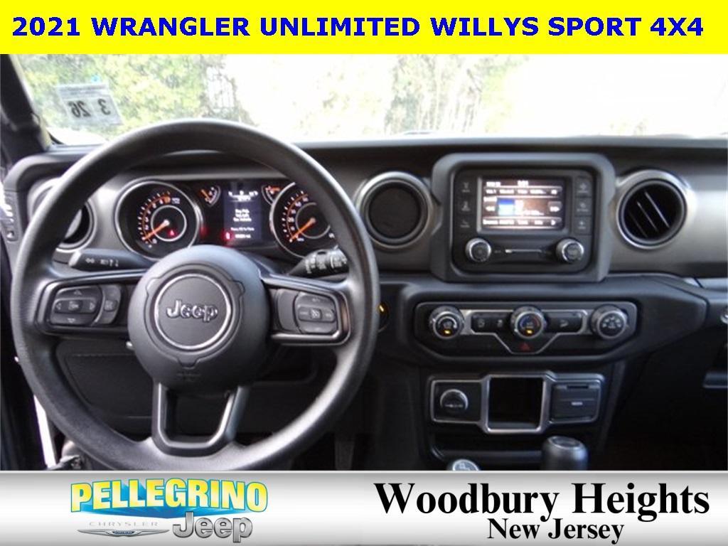 used 2021 Jeep Wrangler Unlimited car, priced at $31,577